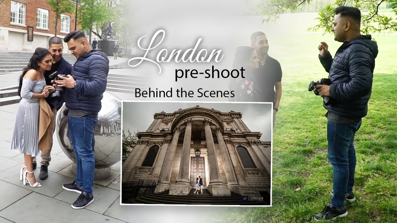 Pre-wedding shoot | Behind the Scenes | Photoshoot in London