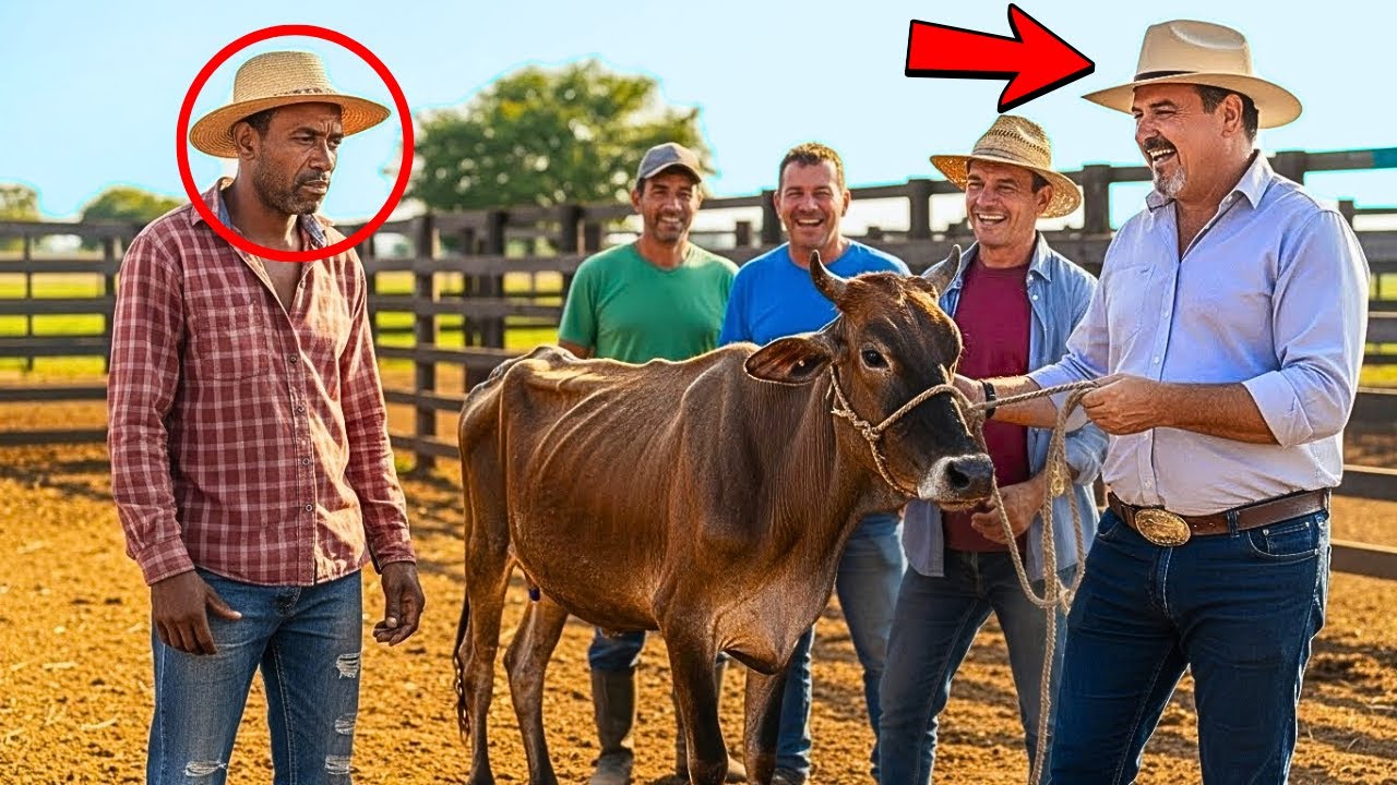 FAZENDEIRO MILIONÁRIO PAGOU O EMPREGADO COM A PIOR VACA DO CURRAL... SEM SABER QUE ELA ERA PREMIADA