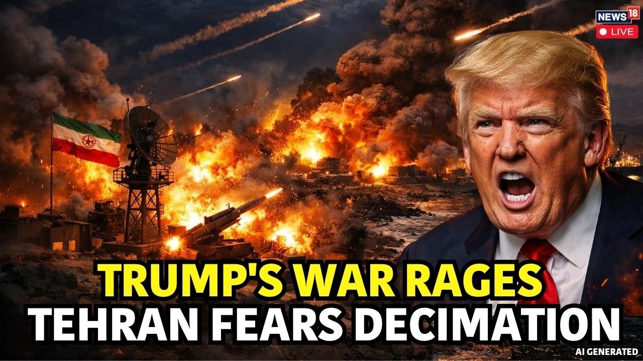 Trump's Mega Warning To Iran: &lsquo;Open The F****N&rsquo; Strait Or You&rsquo;ll Be...&rsquo; | Iran US War LIVE