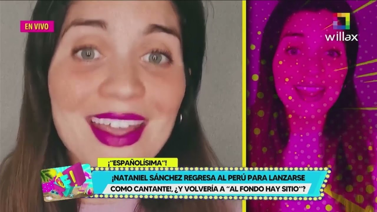 Amor y Fuego - FEB 29 - NATANIEL SÁNCHEZ REGRESA AL PERÚ PARA LANZARSE COMO CANTANTE | Willax
