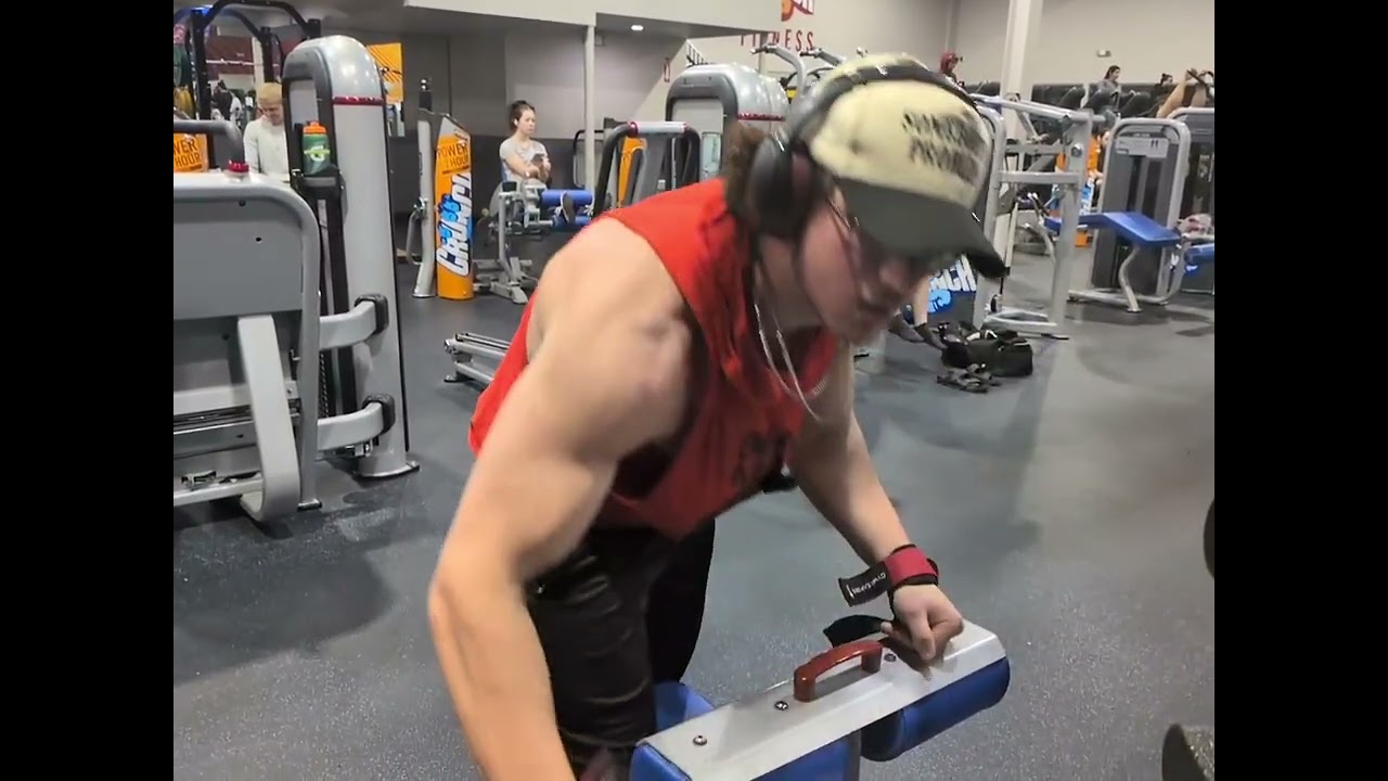 Gym Vlog #3 Back Day
