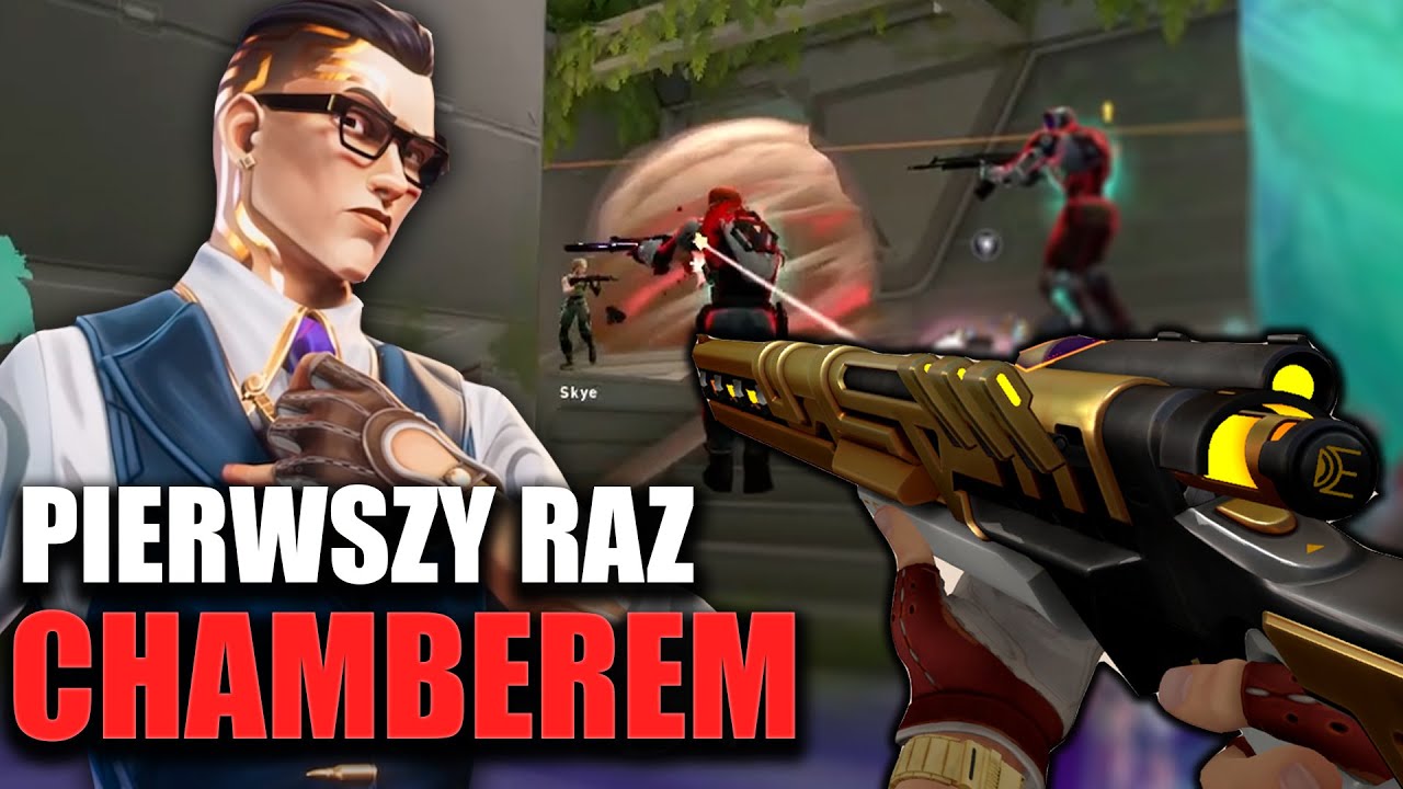 MÓJ PIERWSZY RAZ CHAMBEREM! - NOWY AGENT W VALORANT