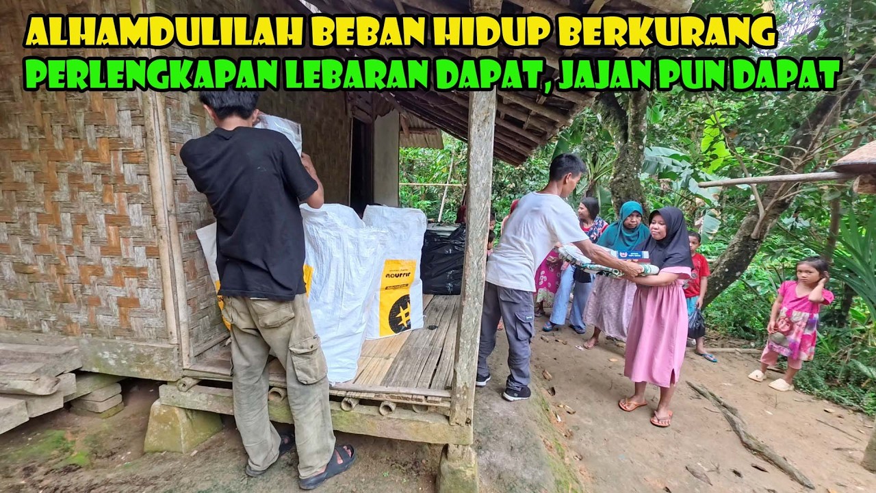 Perlengkapan Lebaran Kami Sediakan. Mereka Tidak Usah Lagi Memikirkannya...