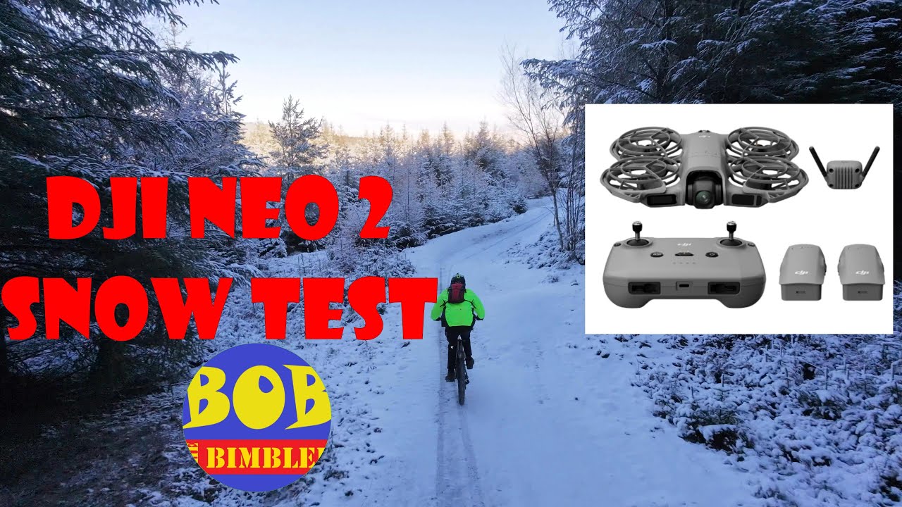 DJI Neo 2 at Hamsterley - Snow Test