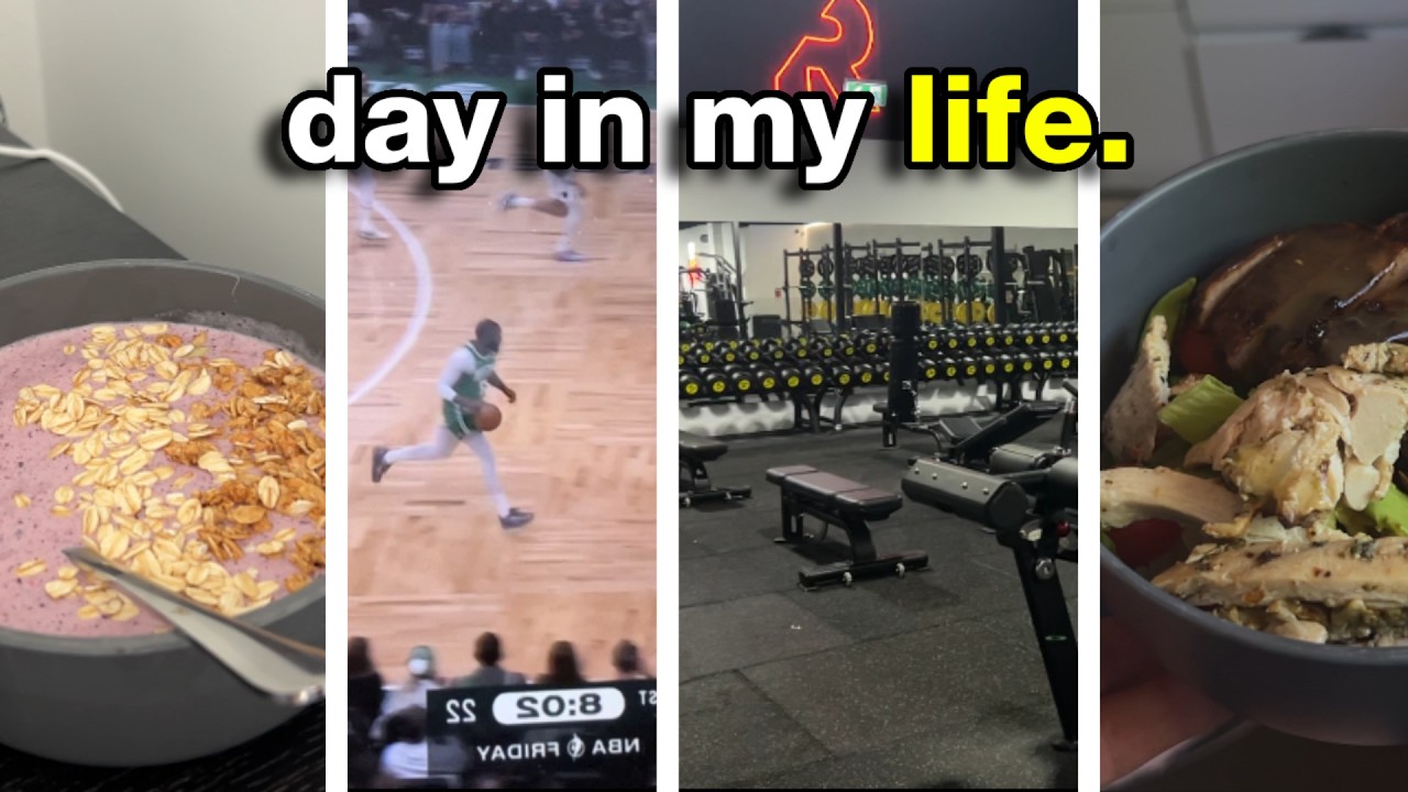 life as a highschool athlete & creator | Gym, Basketball Game, & Content Creation