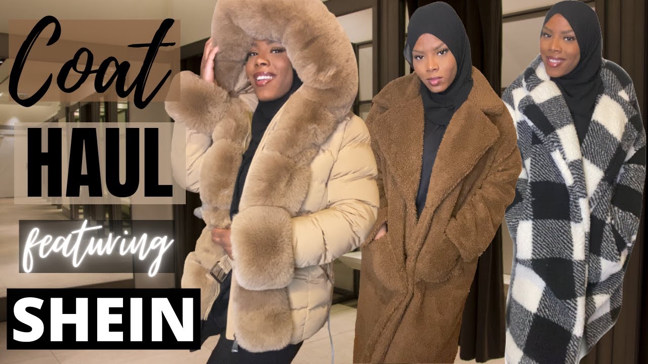 SHEIN COAT HAUL | Coats and Jackets Try On