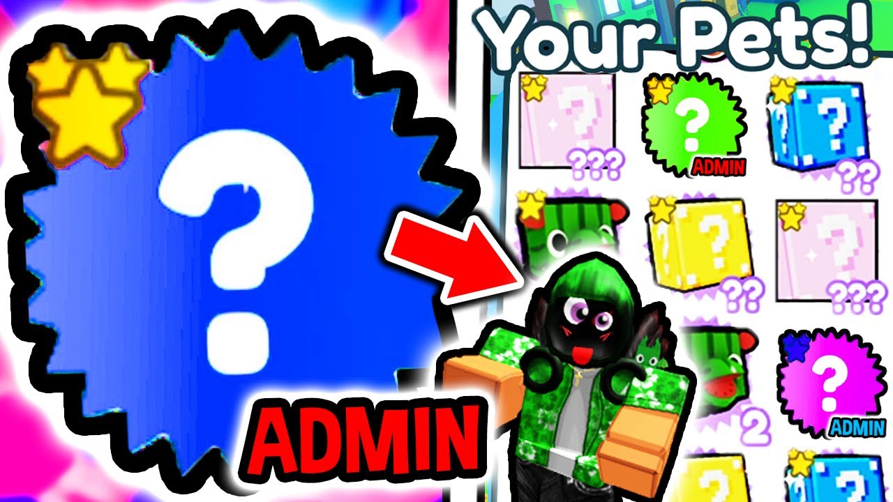 I Found REAL ADMIN PETS in Pet Simulator X..