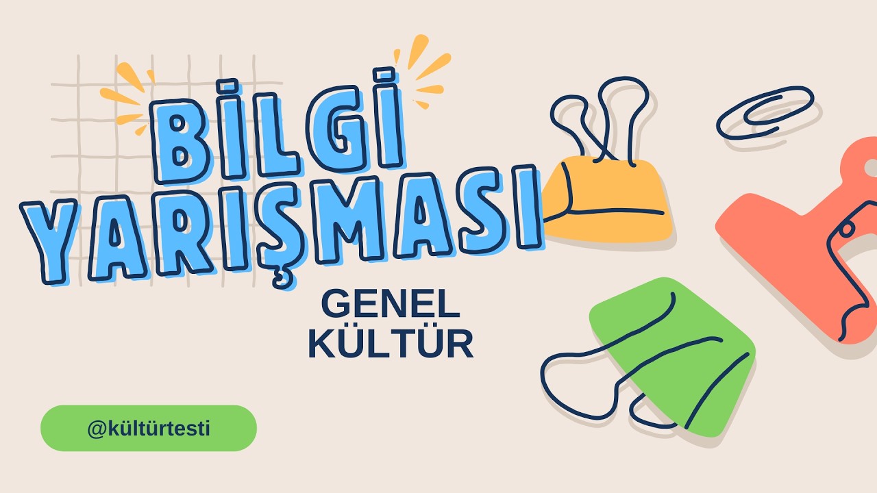 Hepsini Doğru Cevaplayabilir Misin? 🤔 | Kültür Testi