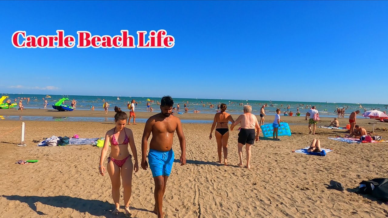 Caorle Beach Life | Caorle Beach Walking Tour