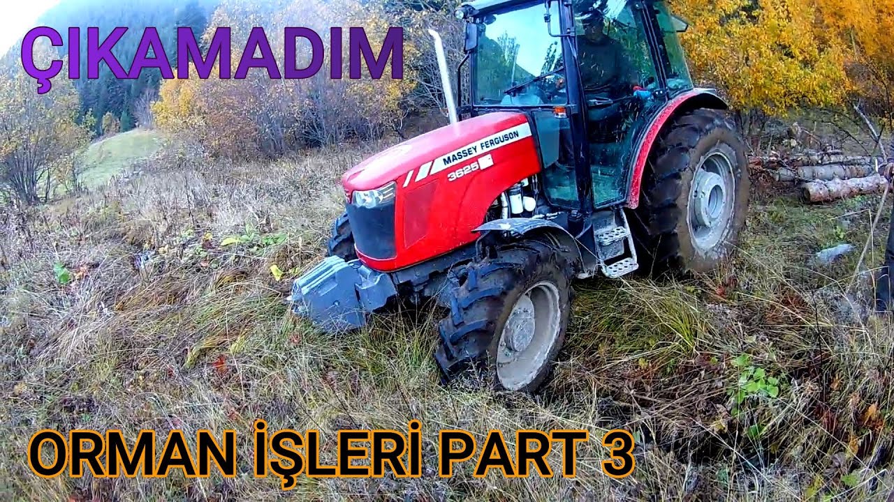 ASKIDA KALDIM ÇIKAMADIM MASSEY FERGUSON 3625