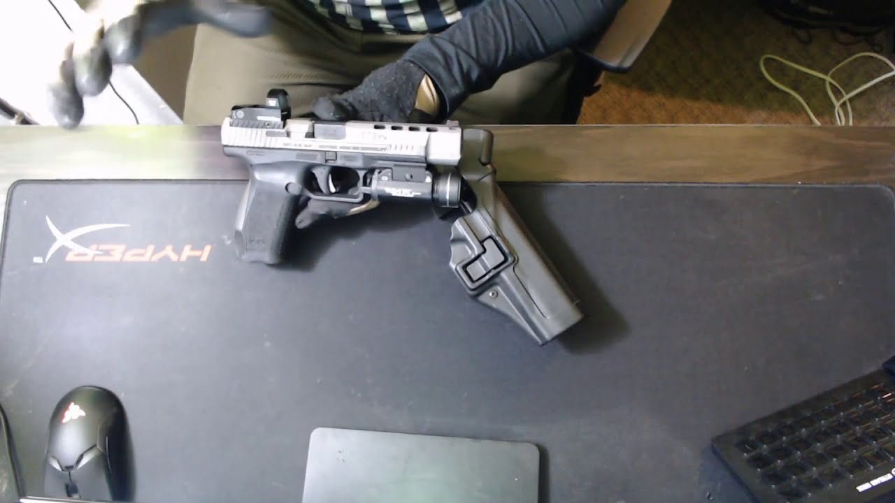 Canik TP9SFX VS Sidecar holster from Trex-Arms