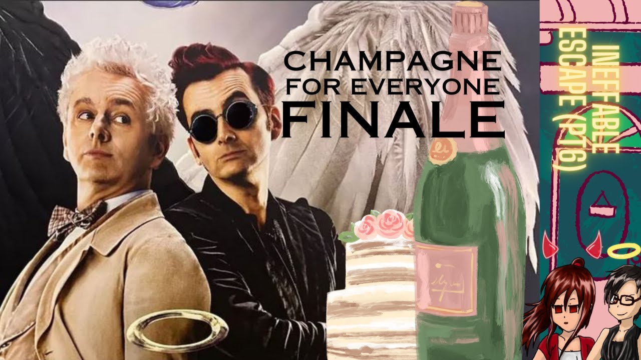 Champagne for everyone - Playing a #GoodOmens Fanmade Game (Ineffable Escape Pt6) FINALE
