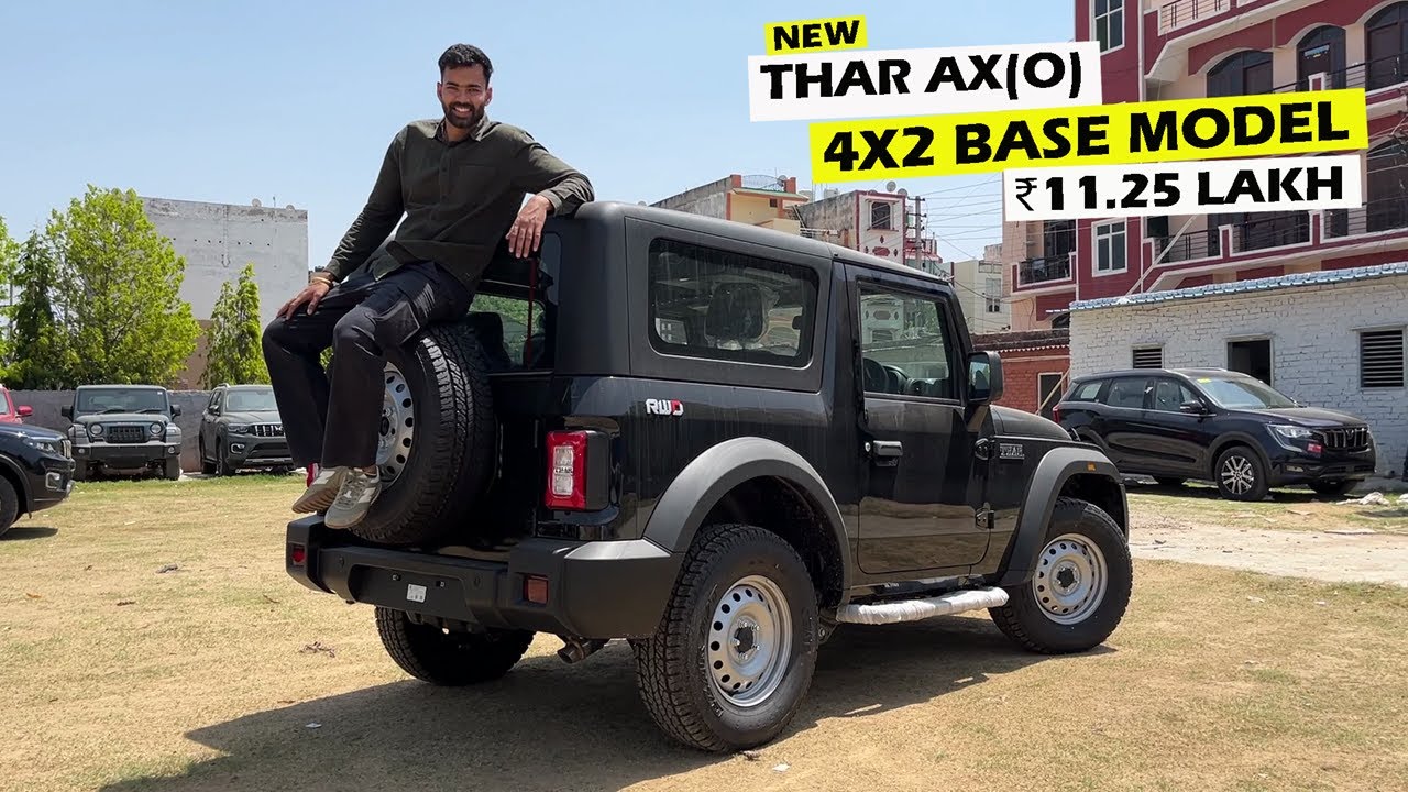 *Cheaper Than Brezza* 2024 New Mahindra Thar 4X2 AX(O) Base Model - Review