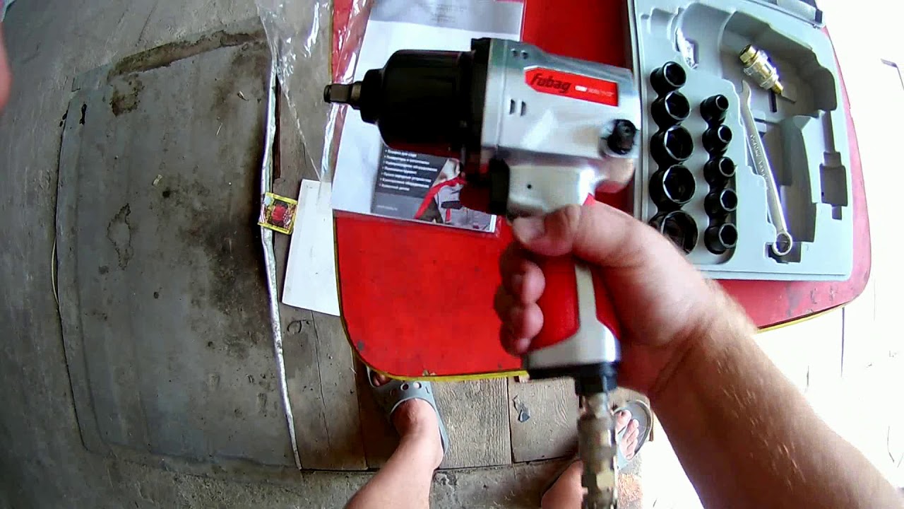 обзор гайковерта  фубаг и небольшой ремонт ваз 2111