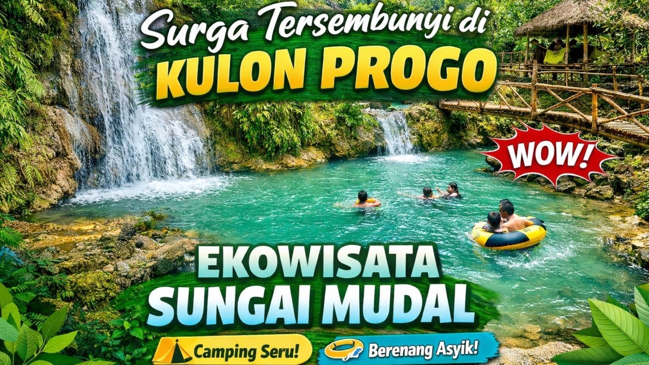 Surga Tersembunyi di Kulon Progo //// Ekowisata Sungai Mudal Kulon Propgo