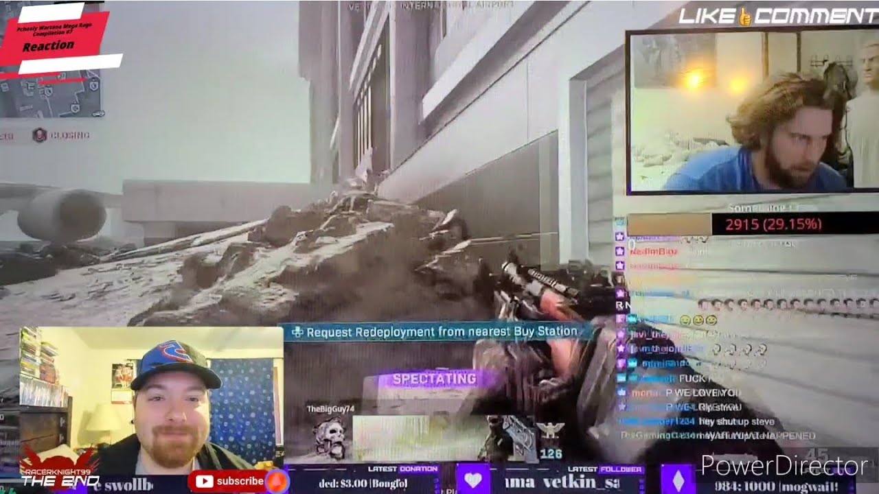 Pchooly Warzone Mega Rage Compilation #7 Reaction
