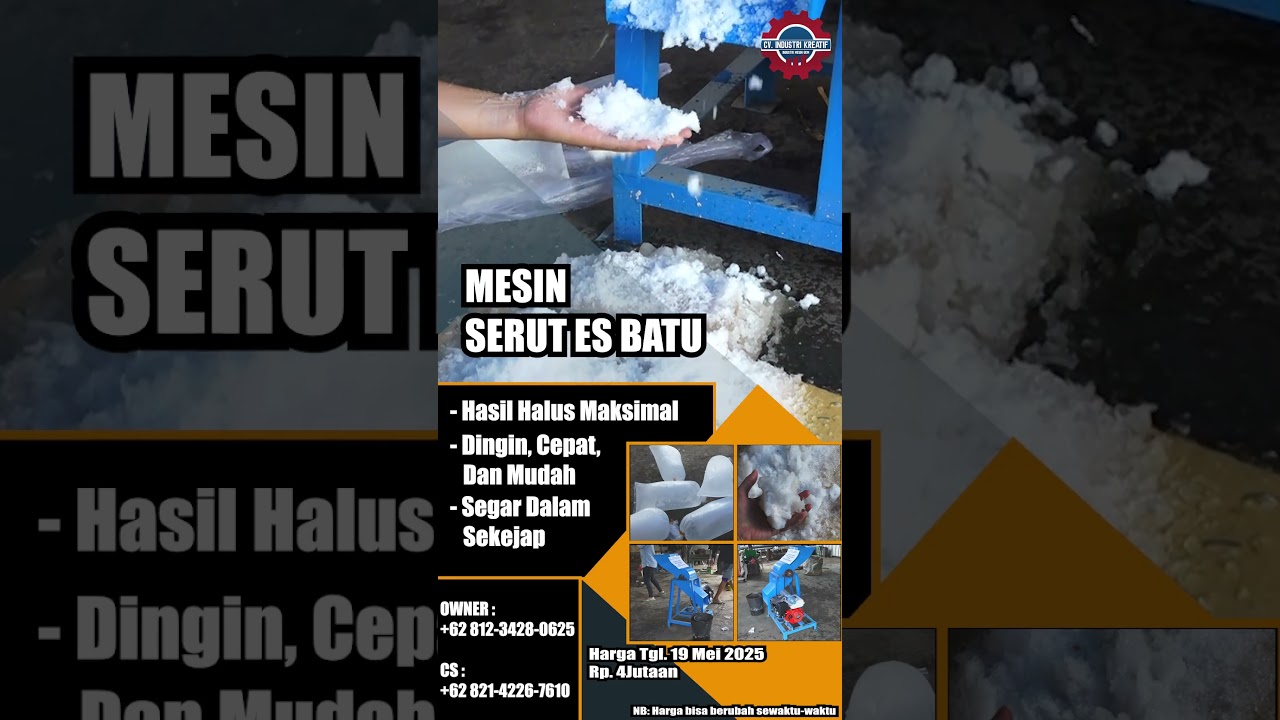 Mesin Serut Es Batu