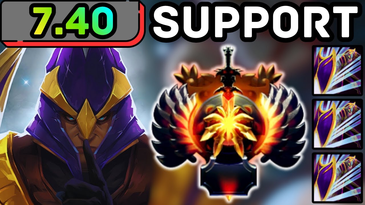 🔥 NEW PATCH 7.40 !!! SILENCER HARD SUPPORT NO SPELLS NO COUNTERPLAY | DOTA 2 GAMEPLAY 🔥