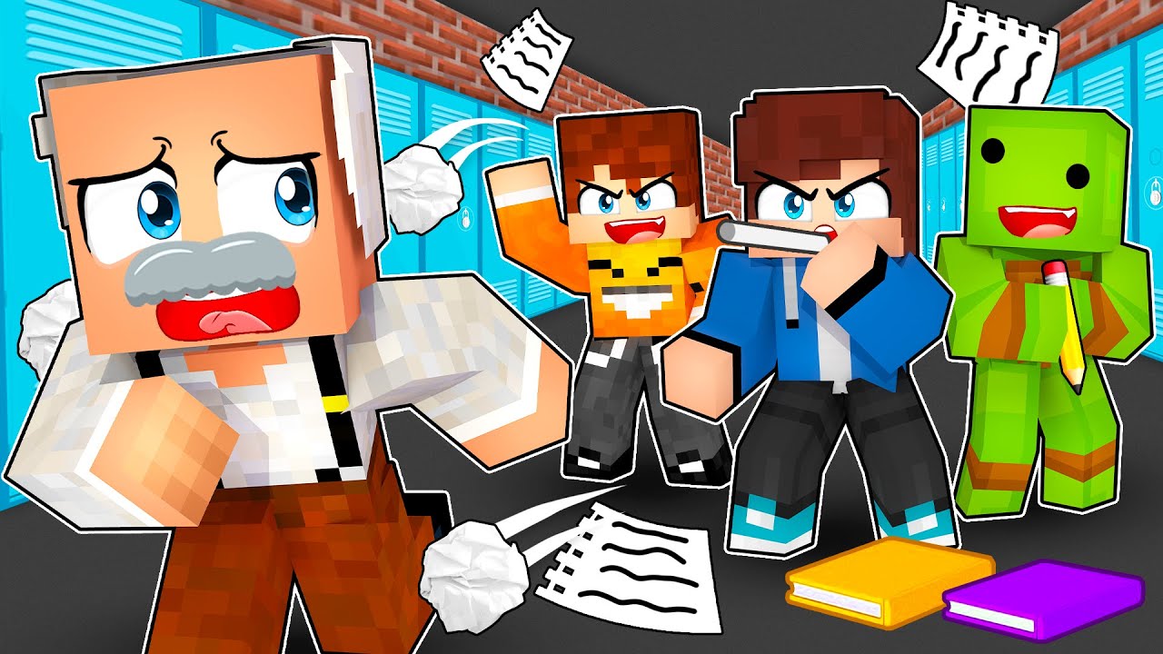 DENERWUJEMY NAUCZYCIELA DOPÓKI NIE WYJDZIE Z LEKCJI w Minecraft!