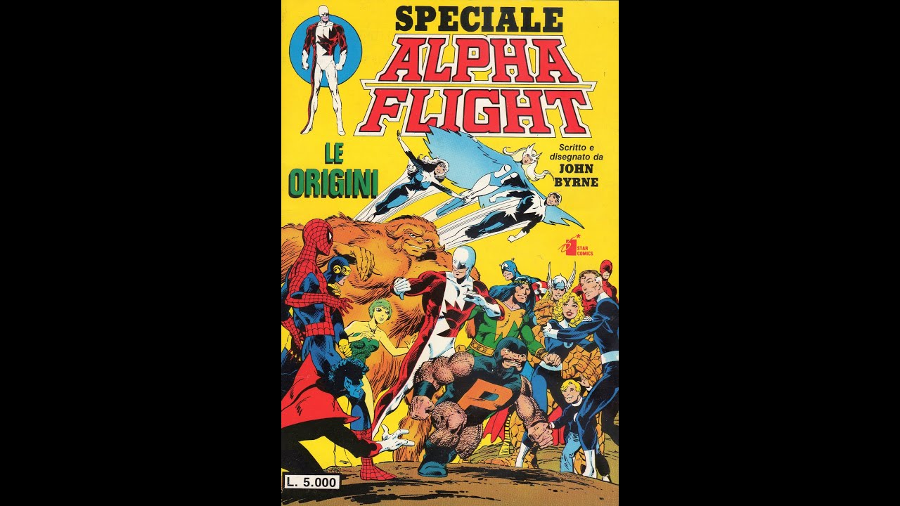 𝑳𝑬𝑻𝑻𝑼𝑹𝑬 𝑽𝑬𝑻𝑼𝑺𝑻𝑬: Alpha Flight, l'insolito Super Team Canadese di John Byrne (Star Comics 1989)