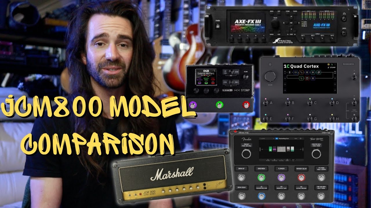 Сравнение JCM800 | Axe-Fx, Quad Cortex, Helix, Tone Master Pro