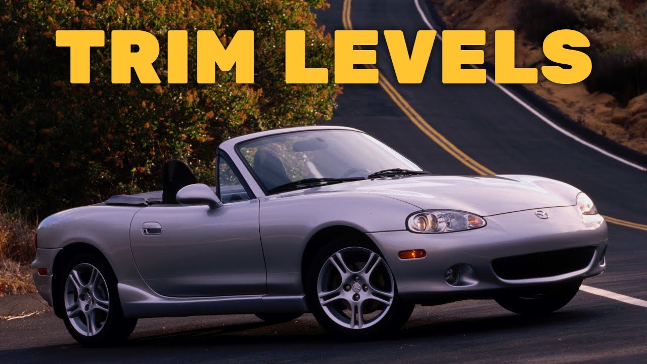 2004 Mazda MX-5 Miata Trim Levels and Standard Features Explained