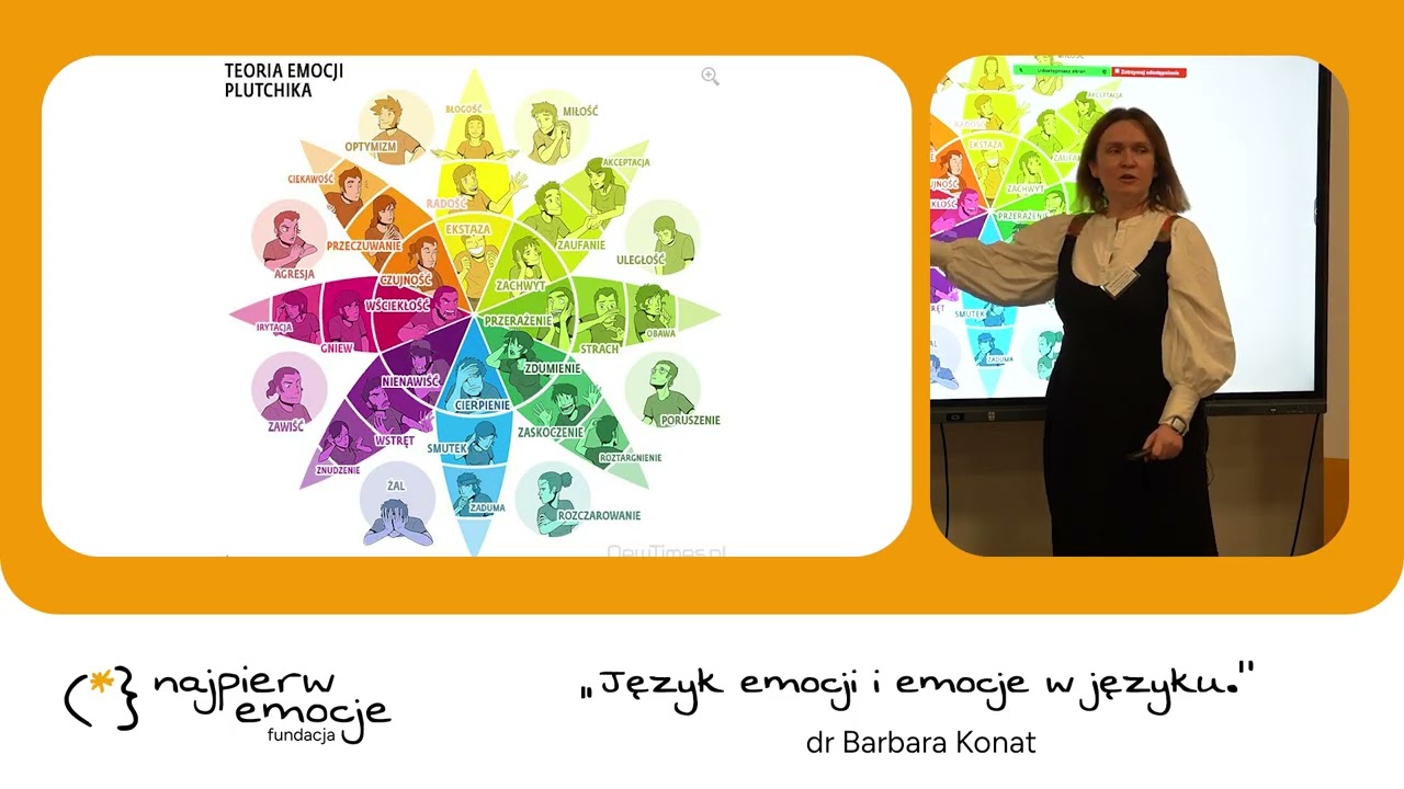 JĘZYK EMOCJI I EMOCJE W JĘZYKU - dr Barbara Konat