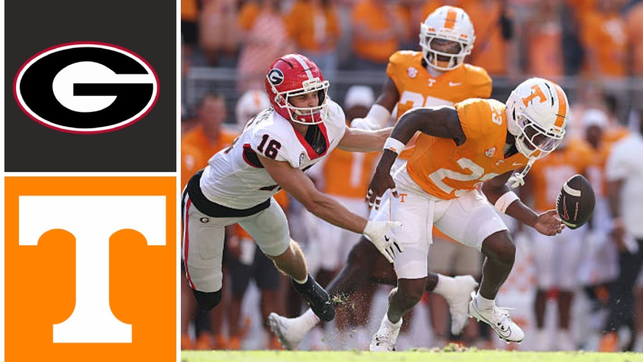 #6 Georgia vs #15 Tennessee Highlights | 2025 College Football