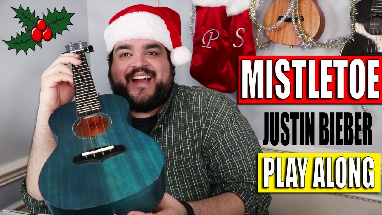 MISTLETOE - JUSTIN BIEBER | Ukulele Cover & Play Along with Chords