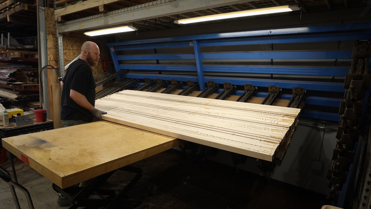 Making Butcher Block Countertops + Install