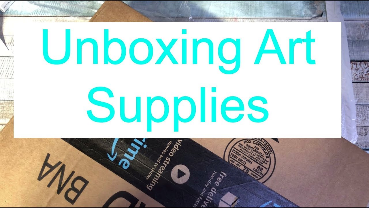 Unboxing Art Supplies!!