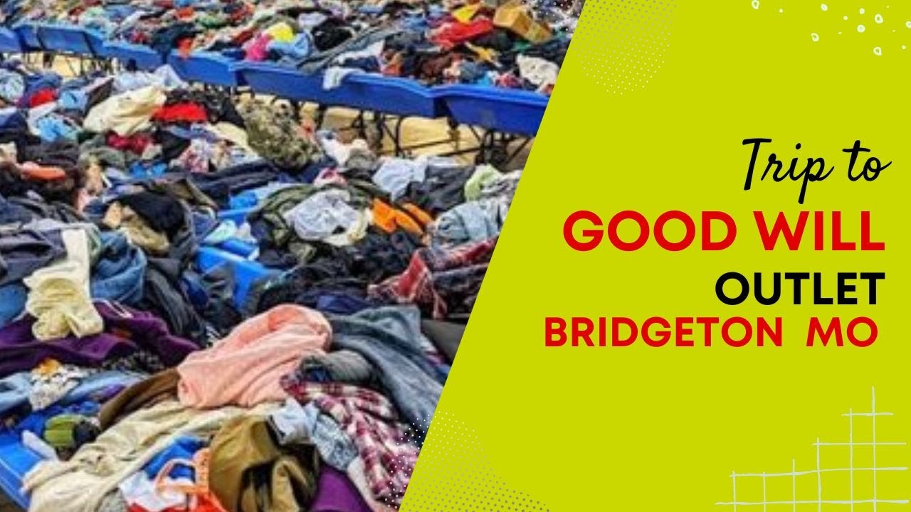Thrifting at the Bridgeton MO Goodwill Outlet (bins) Video 11