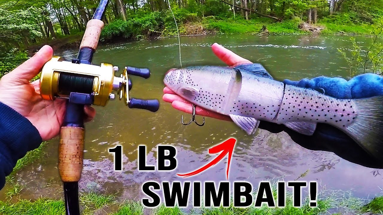 Catching HUGE Musky With GIANT 1lb Swimbaits!