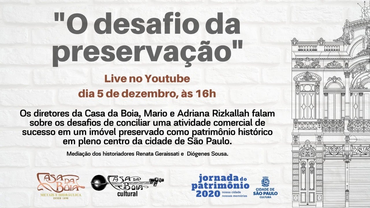 O desafio da preservação