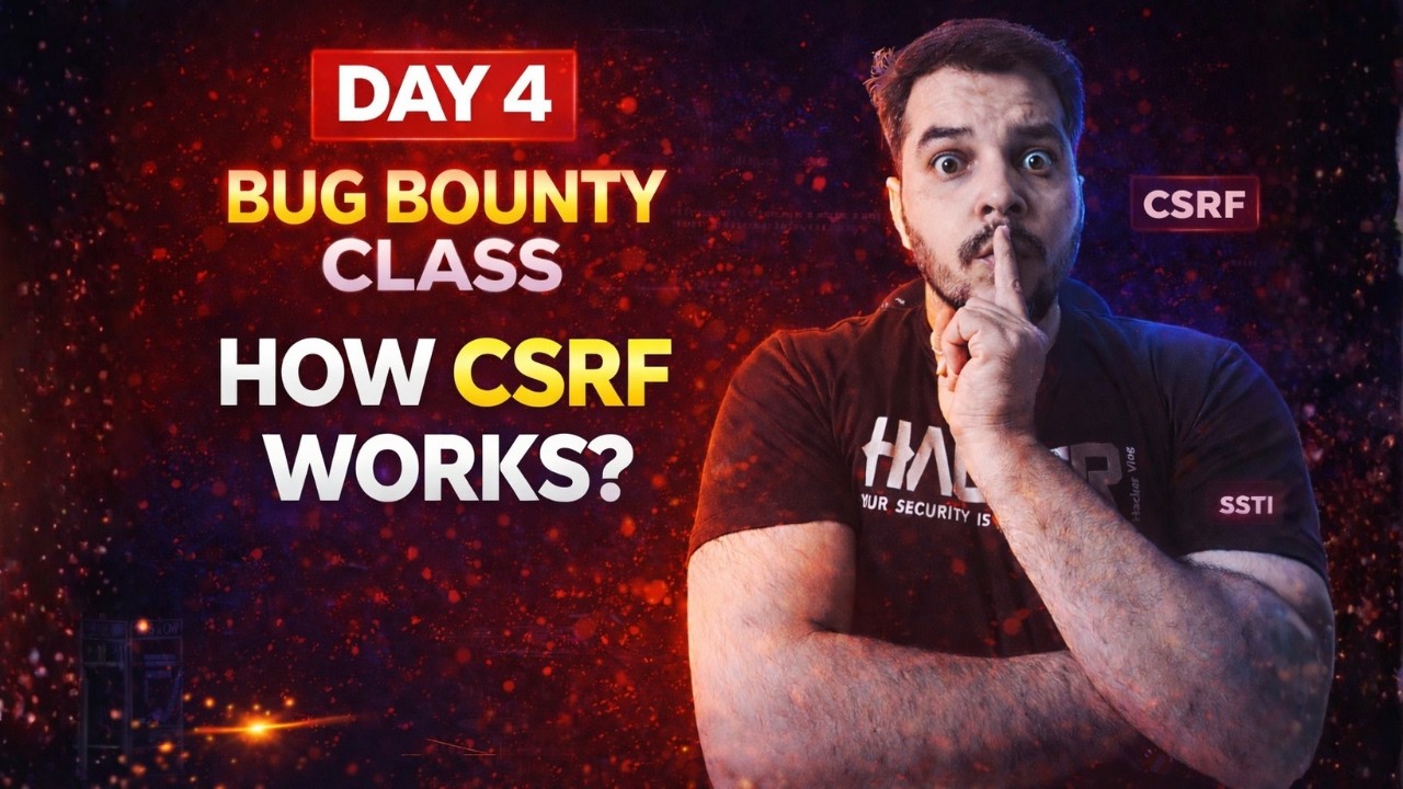 Bug Bounty Day 4 🔥 | How to Find CSRF Vulnerability (Step by Step) | hacker vlog
