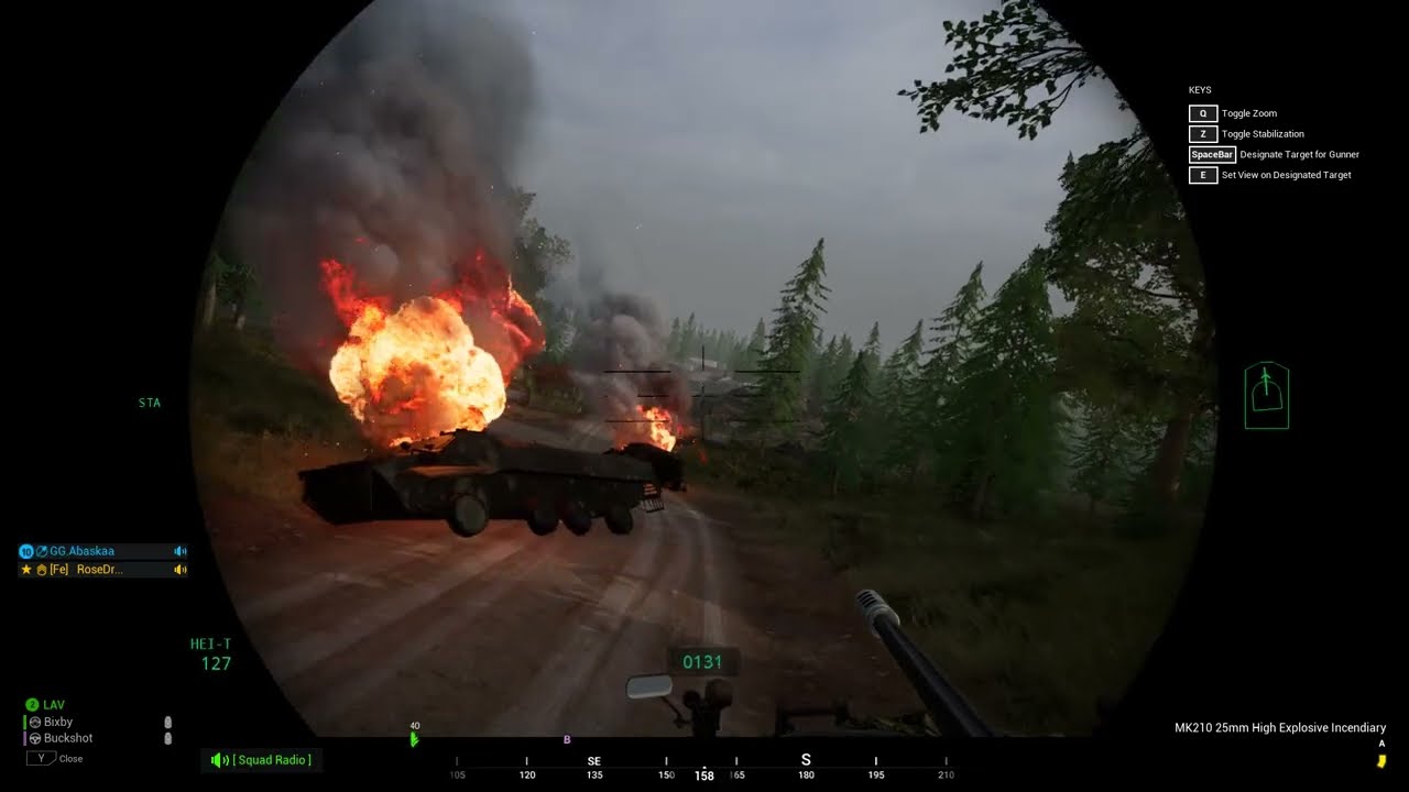 Squad - Vehicle coordination wins games