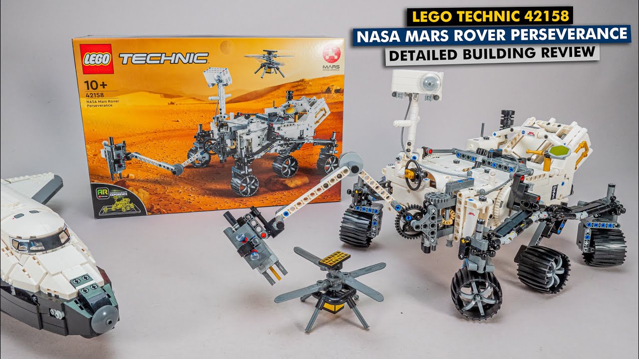 LEGO Technic 42158 NASA Mars Rover Perseverance detailed building review
