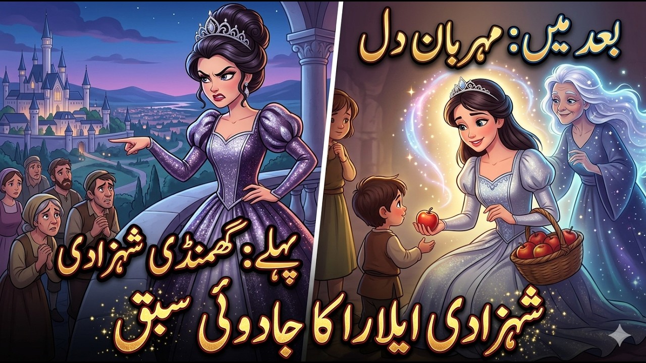 Ghamandi Shehzadi ki Kahani | Urdu Fairy Tales | Hindi Kahani | Magical Stories for Kids