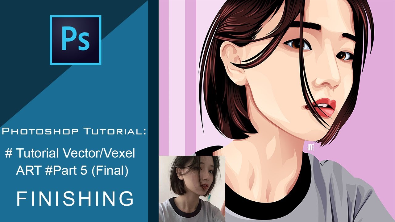 Tutorial Vector/Vexel Art in Photoshop 