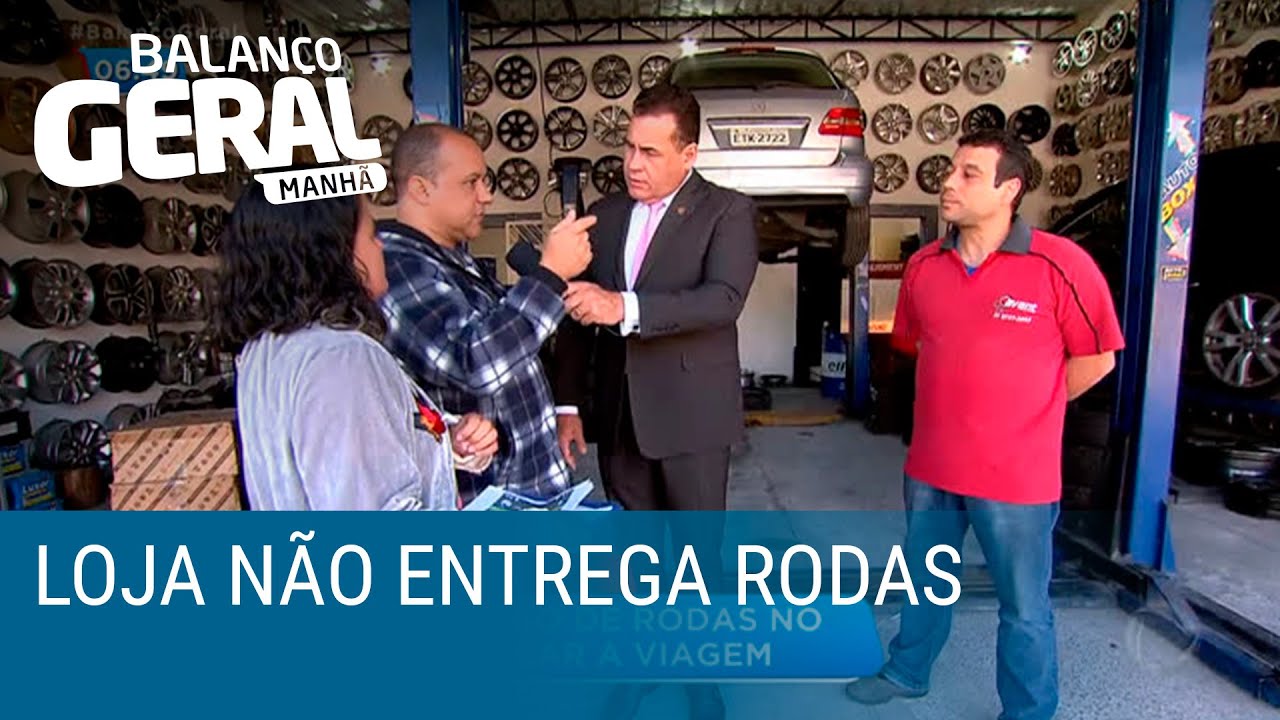 Casal não recebe jogo de rodas e cancela viagem