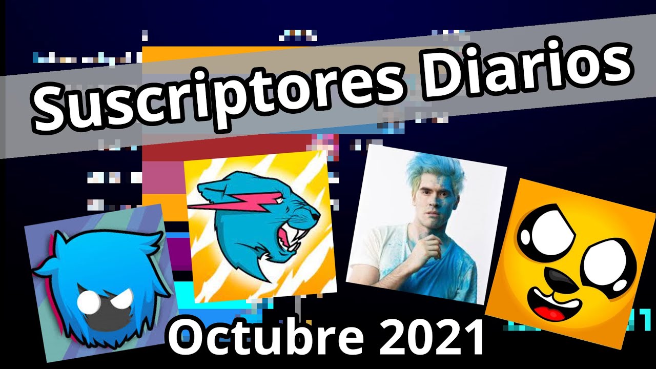 📊 Los Canales en Español que más Suscriptores crecen al día | Octubre 2021