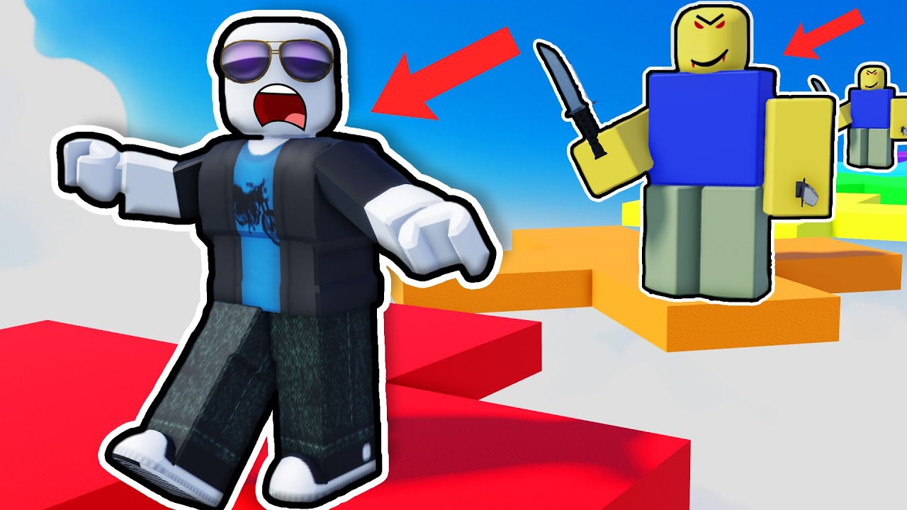 Roblox OBBY, но за вами гонится ОХОТНИК...