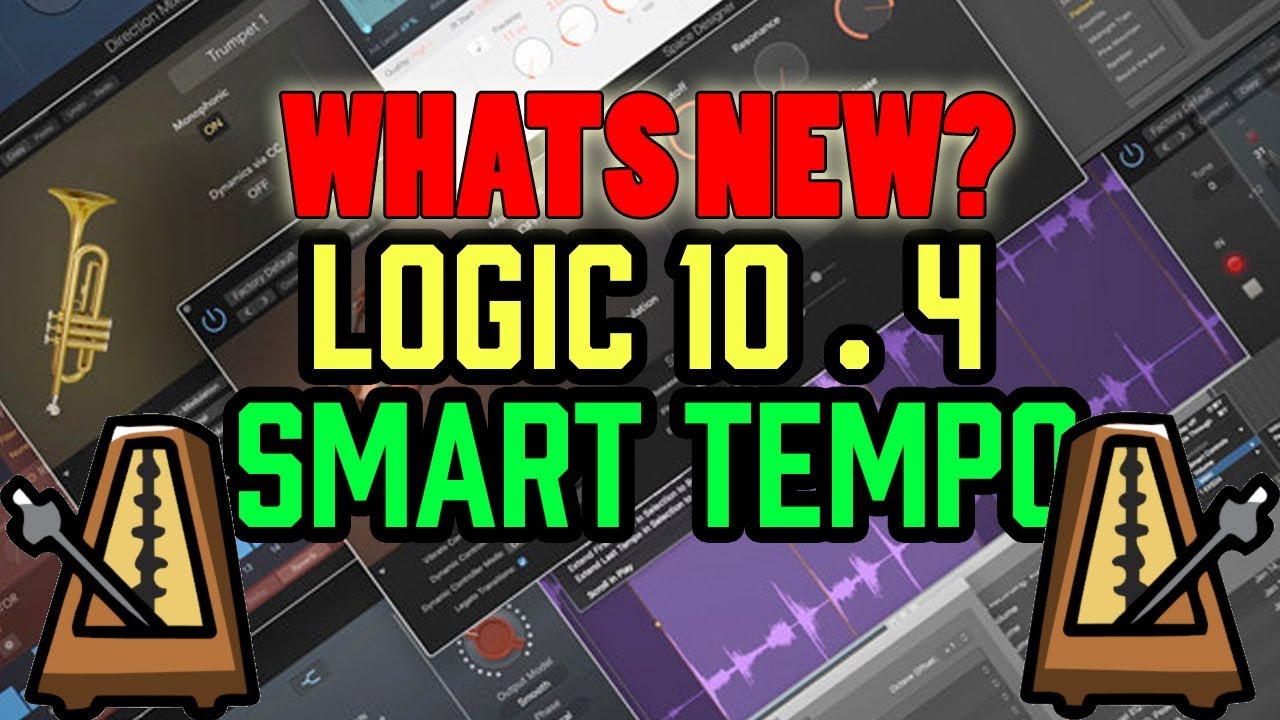 Logic 10.4 - SMART TEMPO (How To) - best feature that Logic was missing!