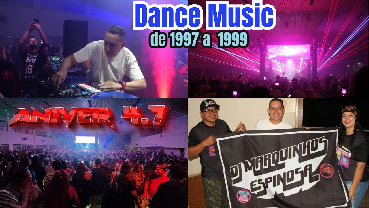 Set Aniver 4.7 do DJ Marquinhos Espinosa em Campo Grande-MS (Dance Music de 1997 a 1999)