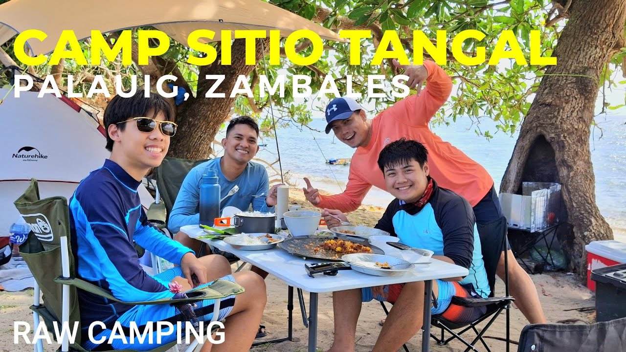 Camp Sitio Tangal - Raw Camping | Palauig Zambales | Paps Day Off Camping