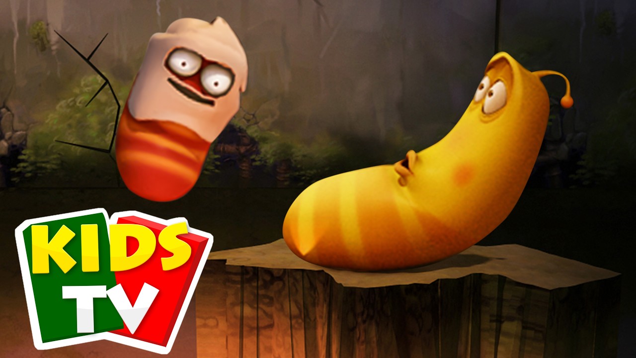 Larva Terremoto Vídeo Animado Engraçado Para Crianças por Larva