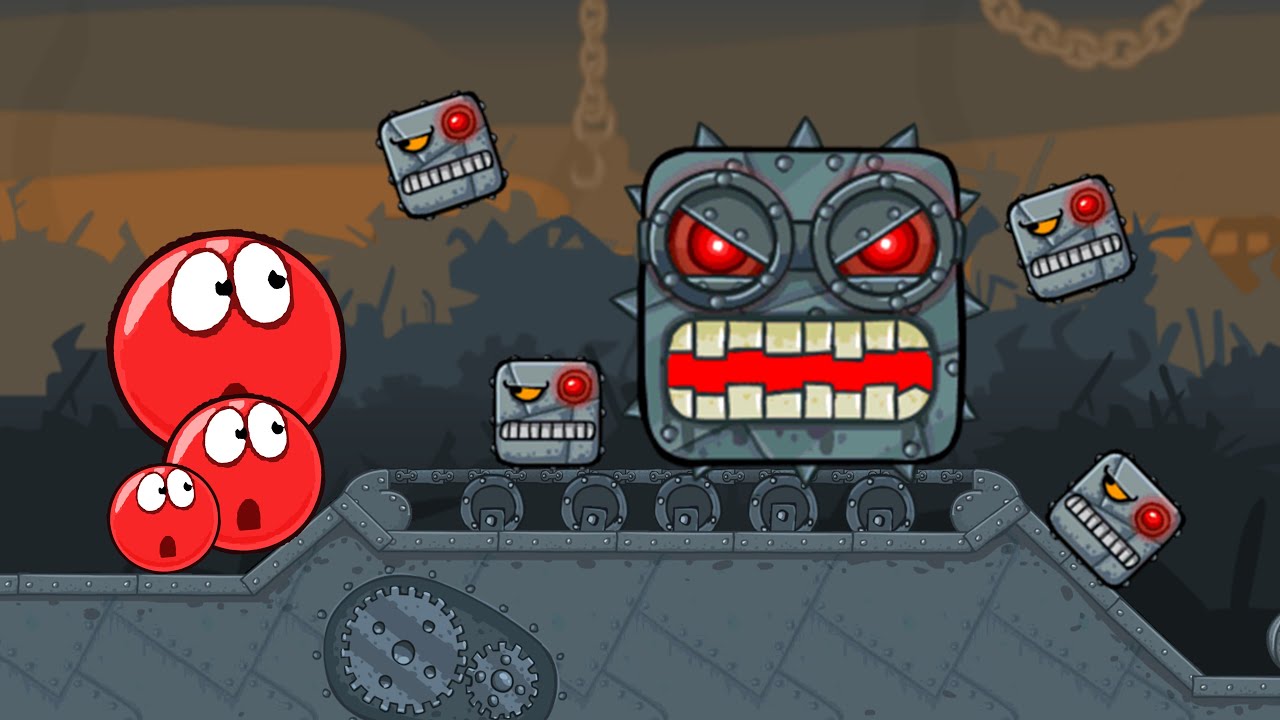 Red Ball 4 Playthrough VOLUME 3 + REVERSE GAMEPLAY
