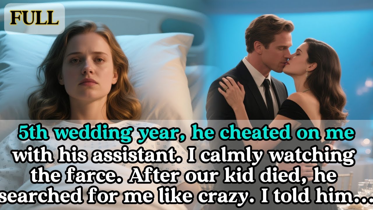 5th wedding year, he cheated on me with his assistant.I calmly watching the farce.After our kid died