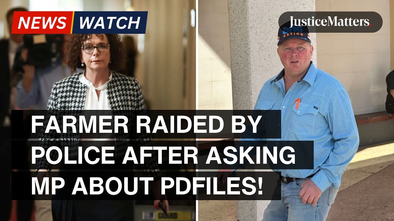 Farmer raided by police after asking MP about pdfiles!