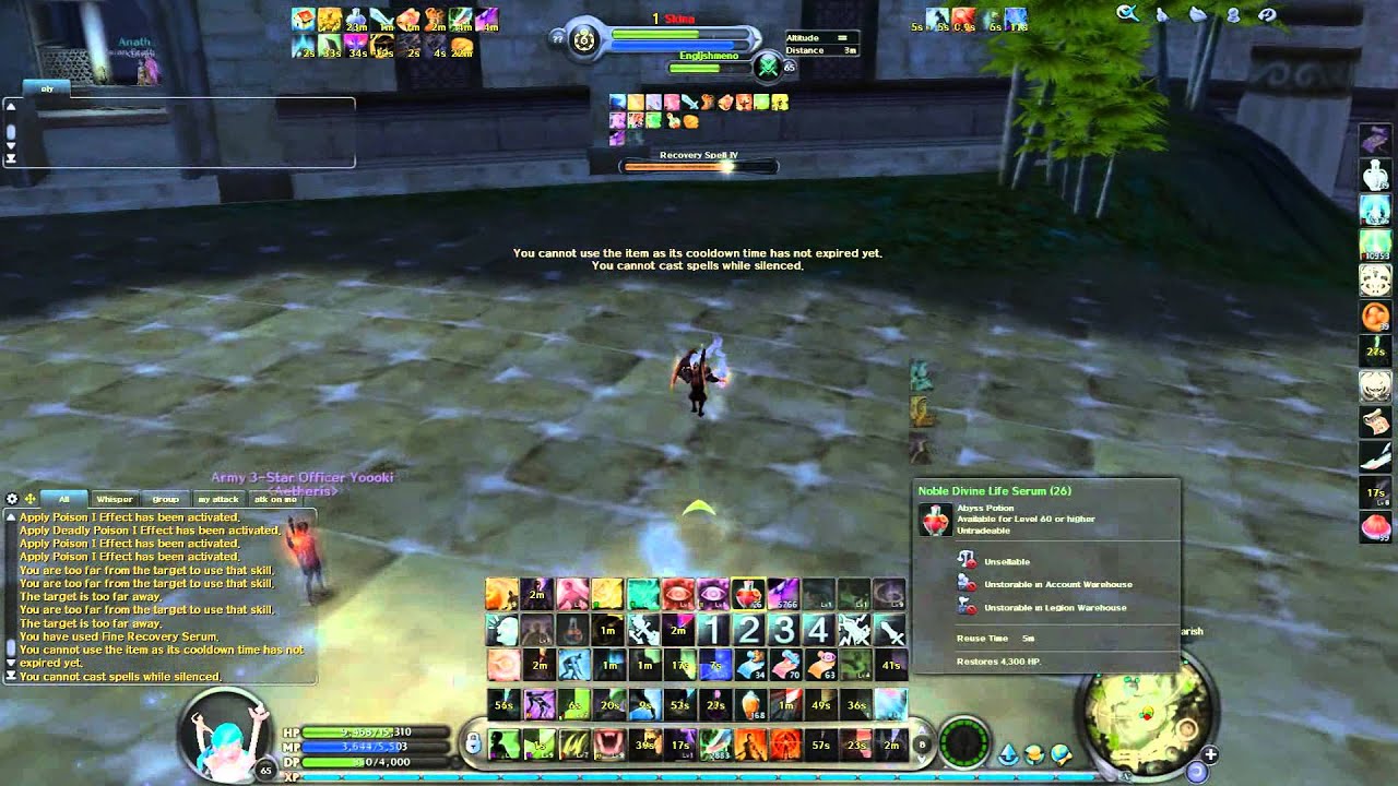 Aion Assassin Englishmeno PvP 4.5/4.3